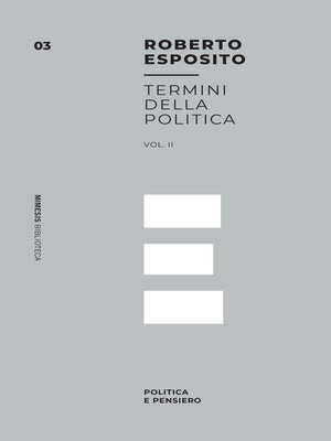 cover image of Termini della Politica Volume 2